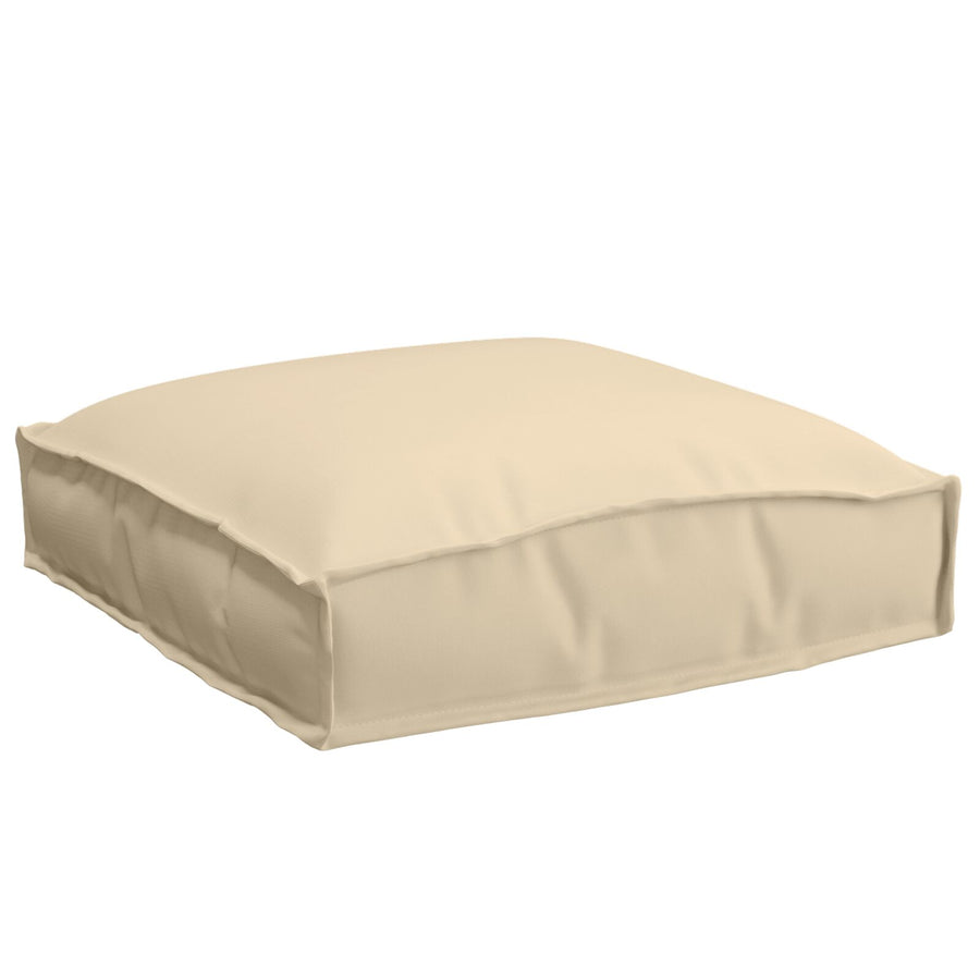 Palletkussens Voor Zitplaatsen 4 Stuks 40X40X8 Cm Oxford Stof Beige