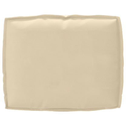 Pallet Kussen Set Set Van 2 Beige Polyester Vulling Middel