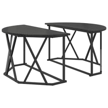 Salontafel 80X80X42 Cm Gelaagd Hout Zwart eiken