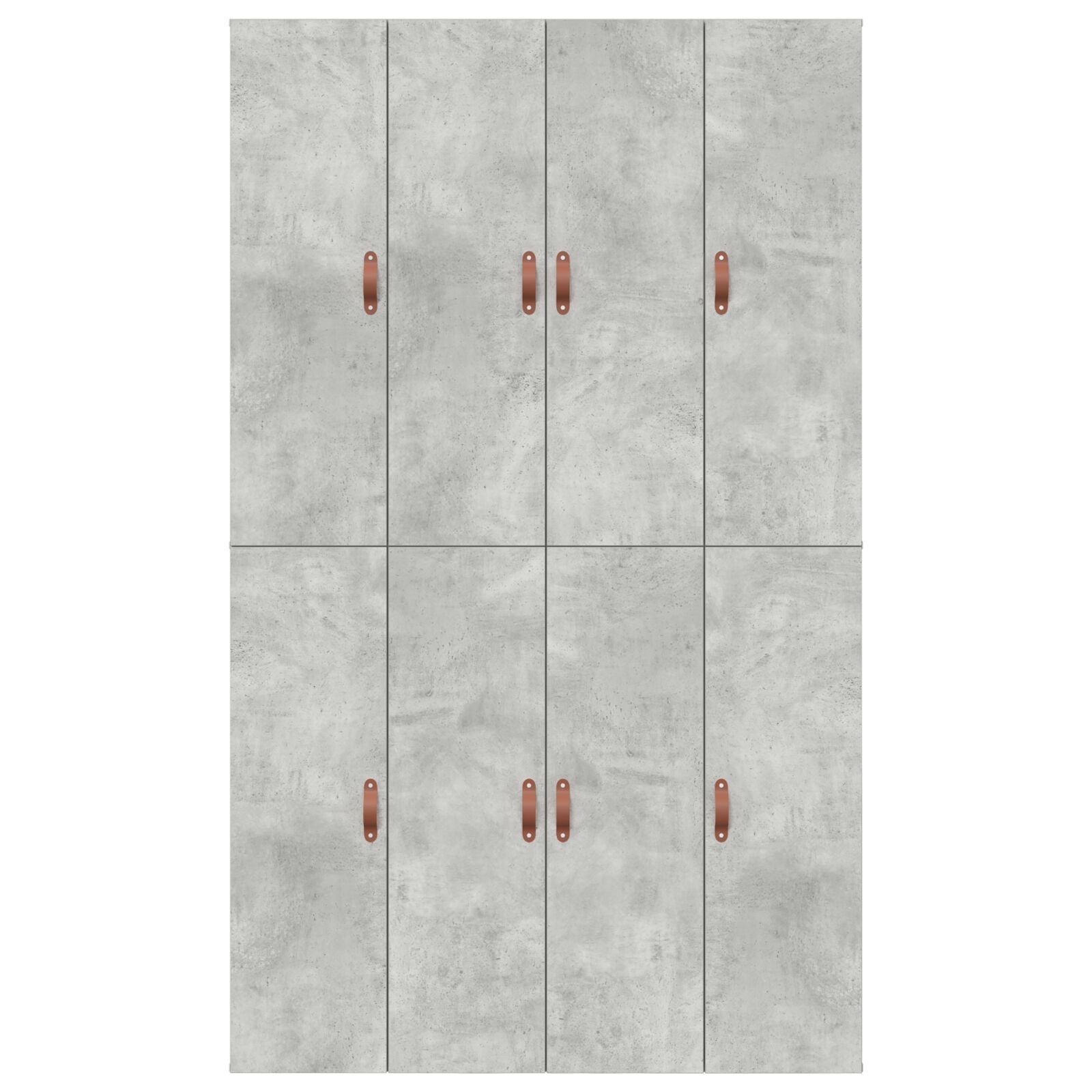 Opbergbedframe Beton Grijs 120 x 190 cm