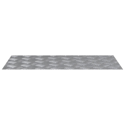 Aluminium Checker Platen 4 St Anti-Slip 80X40 Cm 80 x 40 x 0.3 cm Rechthoekig