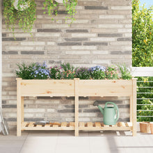 Tuinbak Met Rasters 161X43X76 Cm Massief Vurenhout 161.5 x 45 x 76.5 cm