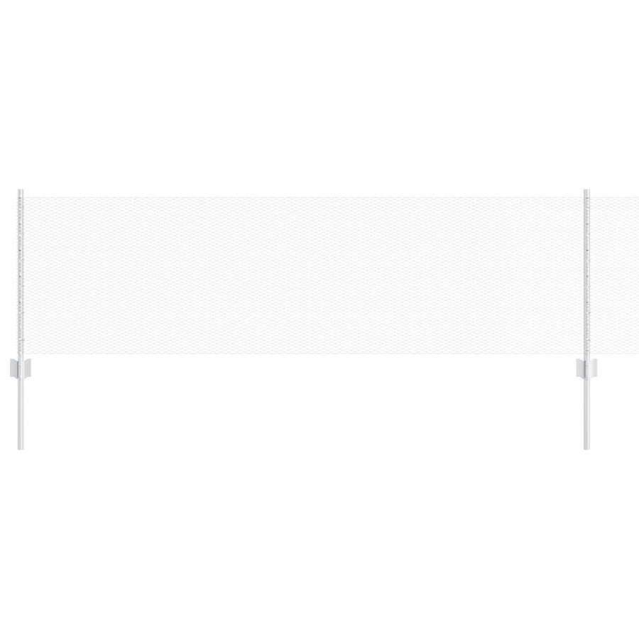 Hekpalen 5 Stuks U-Kanaal 60 Cm Gegalvaniseerd Staal,  Hexagonaal Hek 0.6X10 M Gegalvaniseerd Staal