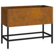 Raised Garden Planter Rusty 60 x 26 x 45 cm Corten Steel