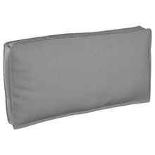 Pallet Kussen Voor Zit/Rugsteun Grijs 120X60X12 Cm Oxford Stof