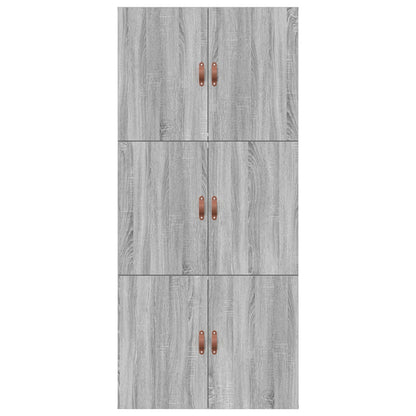 Opbergbedframe Grijs Sonoma 90 x 200 cm