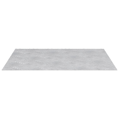 Aluminium Checker Platen 2 Stuks Antislip 50X40 Cm 50 x 40 x 0.2 cm Rechthoekig