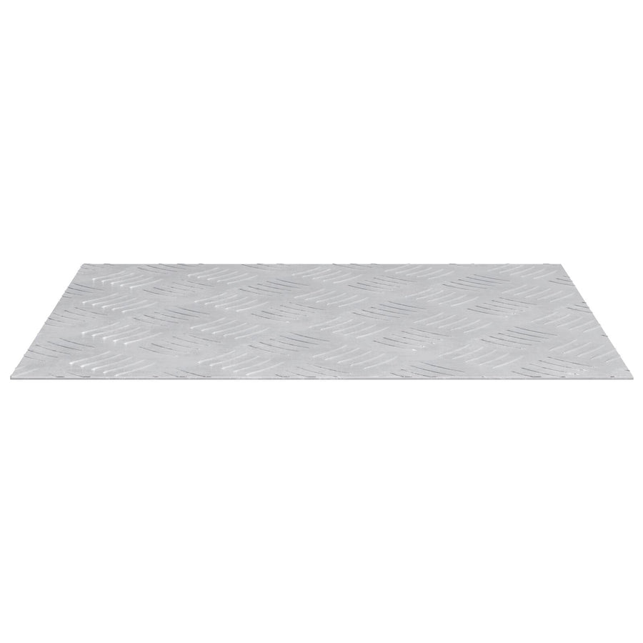 Aluminium Checker Platen 2 Stuks Antislip 50X40 Cm 50 x 40 x 0.2 cm Rechthoekig