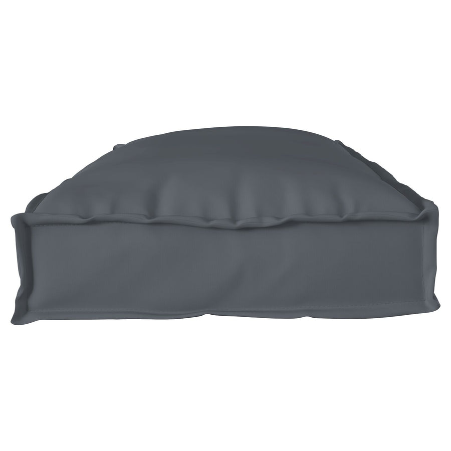 Buiten Kussen Polyester 100 Cm X 40 Cm X 8 Cm Anthraciet