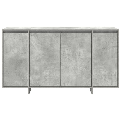 Beton Grijs Dressoir Beton Grijs Bewerkt Hout 135 X 41 X 75 Cm