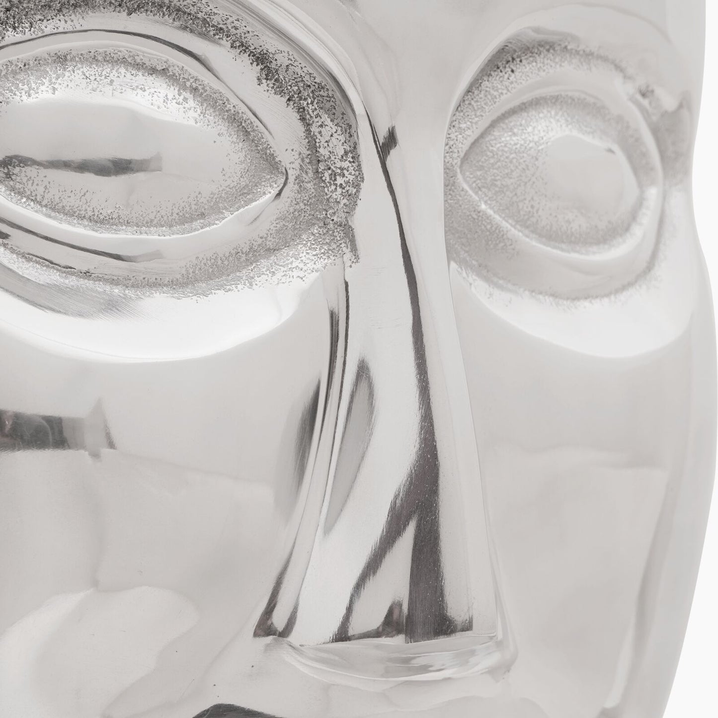 Face Kruk Zilver 33X33X45 Cm Aluminium