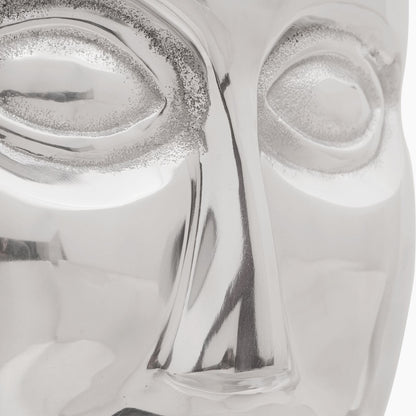 Face Kruk Zilver 33X33X45 Cm Aluminium