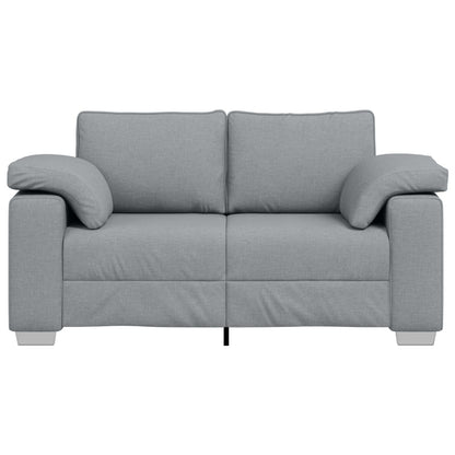 Love Seat Stof Lichtgrijs 120 cm