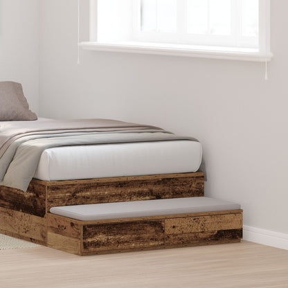Bedladen Engineered Hout Oud hout 80 x 36,5 x 16,5 cm