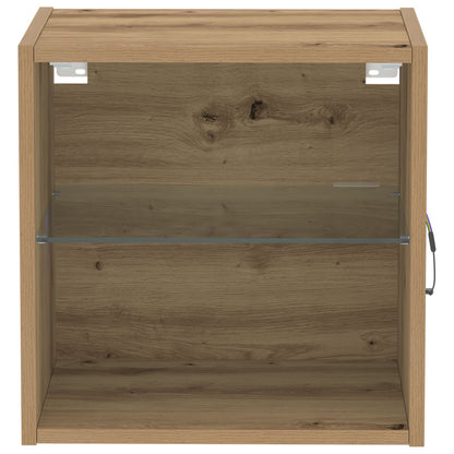 Zwevende Plank 40X28,5X40 Cm Bewerkt Hout 1 Artisan eiken