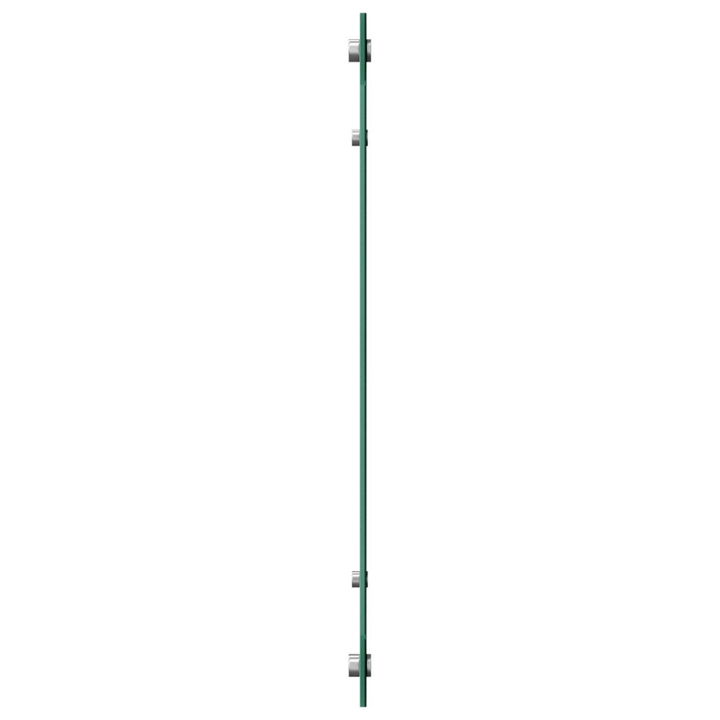 Achterwand Voor In De Keuken 90X60X0,6 Cm Gehard Glas Lichtgrijs 90 x 60 cm