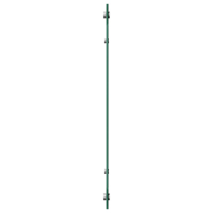 Achterwand Voor In De Keuken 90X60X0,6 Cm Gehard Glas Lichtgrijs 90 x 60 cm