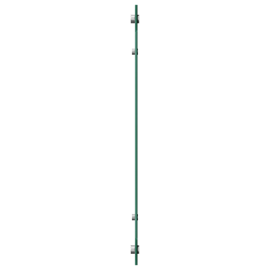 Achterwand Voor In De Keuken 90X60X0,6 Cm Gehard Glas Lichtgrijs 90 x 60 cm