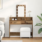 Console table with drawer Brown 100 x 41 x 140 cm Engineered wood