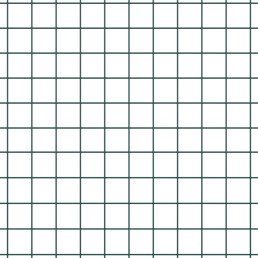 Gelaste Draadhek Met 22 U Palen Groen 1,4X50 M Staal