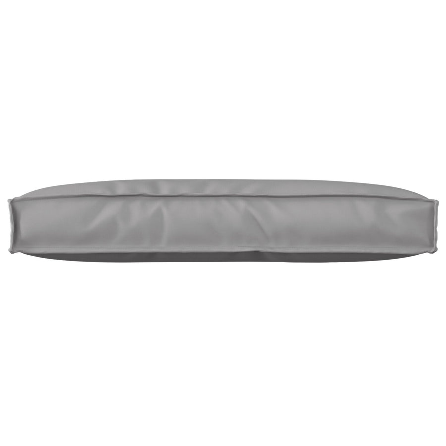 Palletkussen Voor Rugsteun 80X40X12 Cm Oxford Stof Grijs
