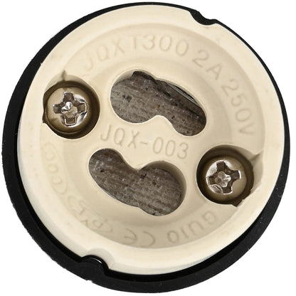 Ingebouwde Spots 24 Stuks Vierkante Gu10 Zwart 91X91 Mm