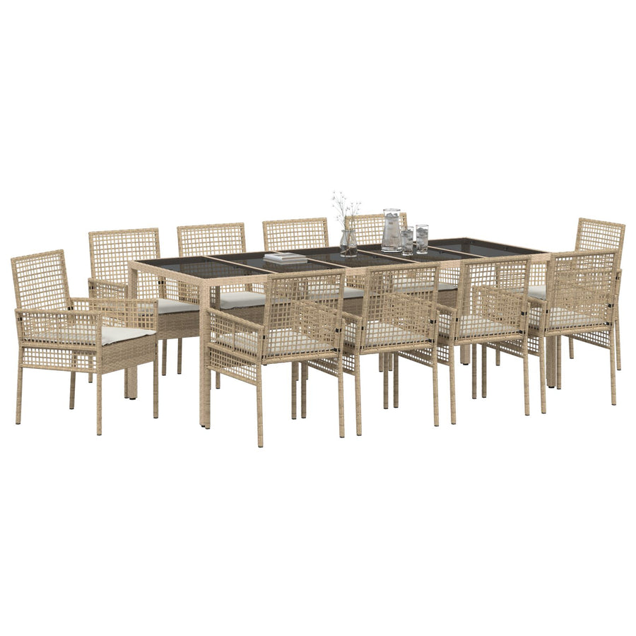 Set Van 6 Beige En Zwart