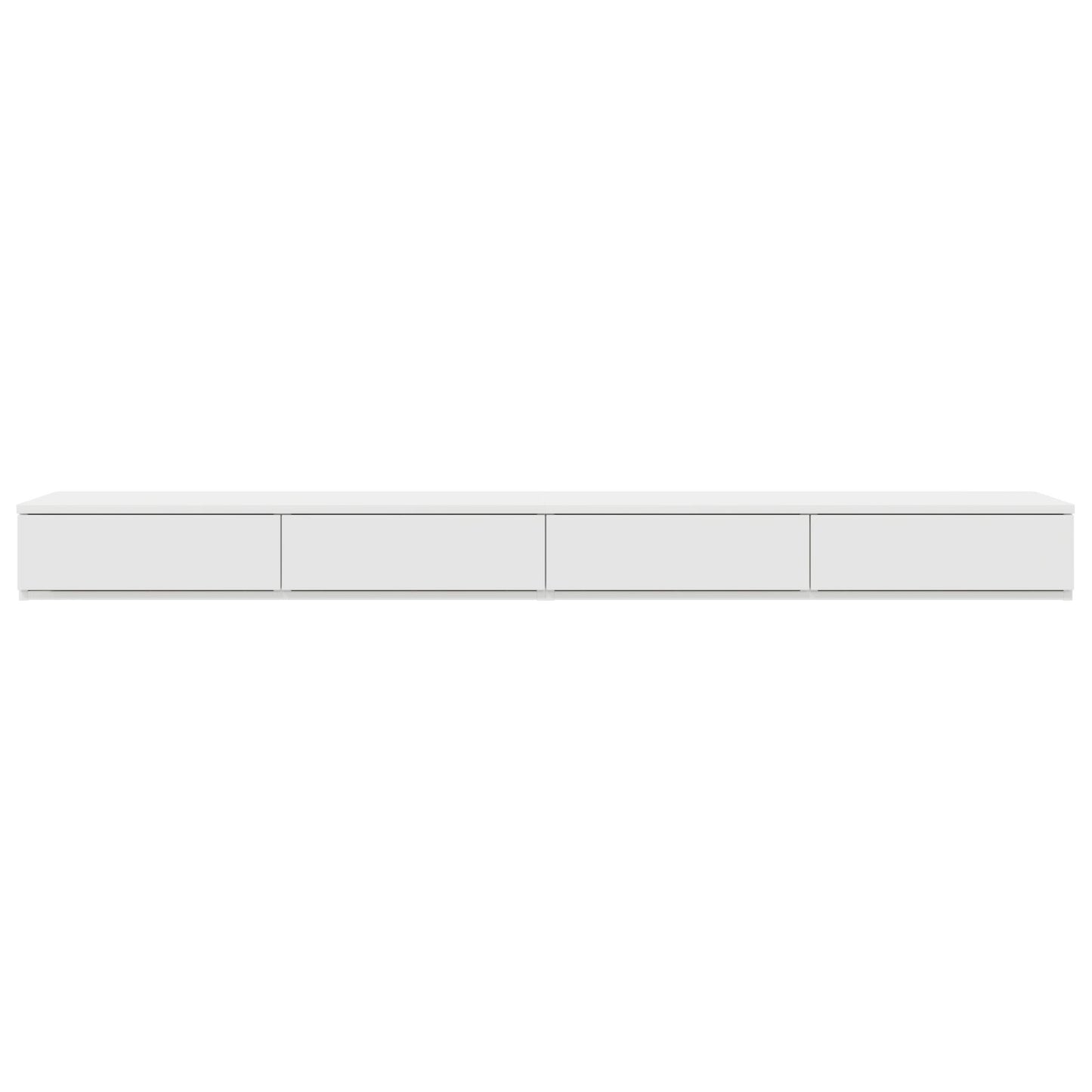 Bedladen 200X36,5X16,5 Cm Geengineerd Hout Wit 200 x 36.5 x 16.5 cm