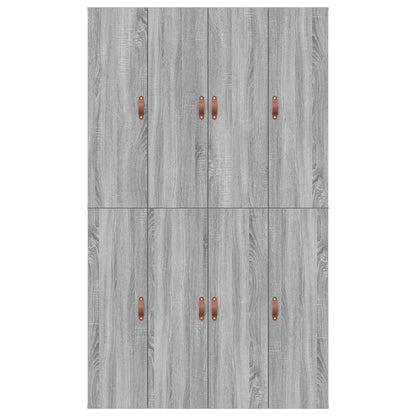 Opbergbedframe Grijs Sonoma 120 x 190 cm