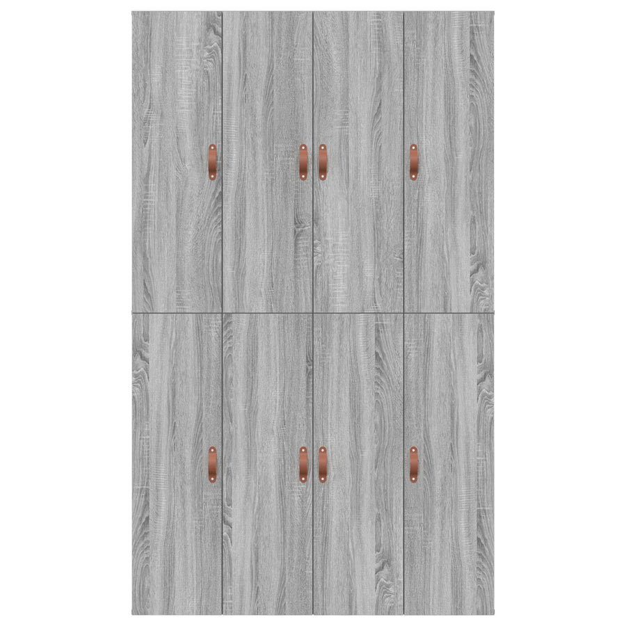 Opbergbedframe Grijs Sonoma 120 x 190 cm