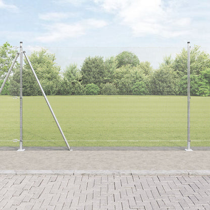 Gelaste Draadhek Met 13 Flanged Palen 1.5X50 M Verzinkt Staal Gegalvaniseerd Staal