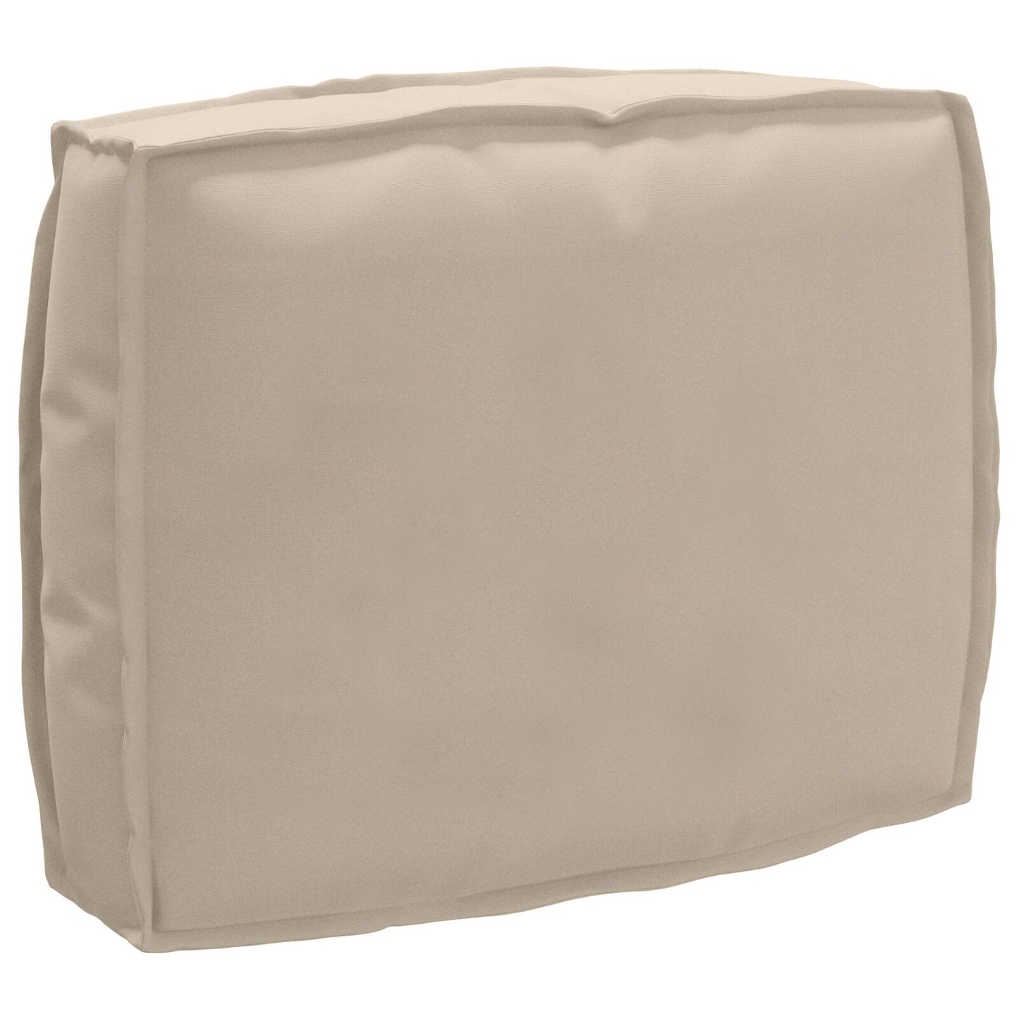 Outdoor Kussen Polyester 50 X 40 X 12 Cm Sofa Kussen Taupe