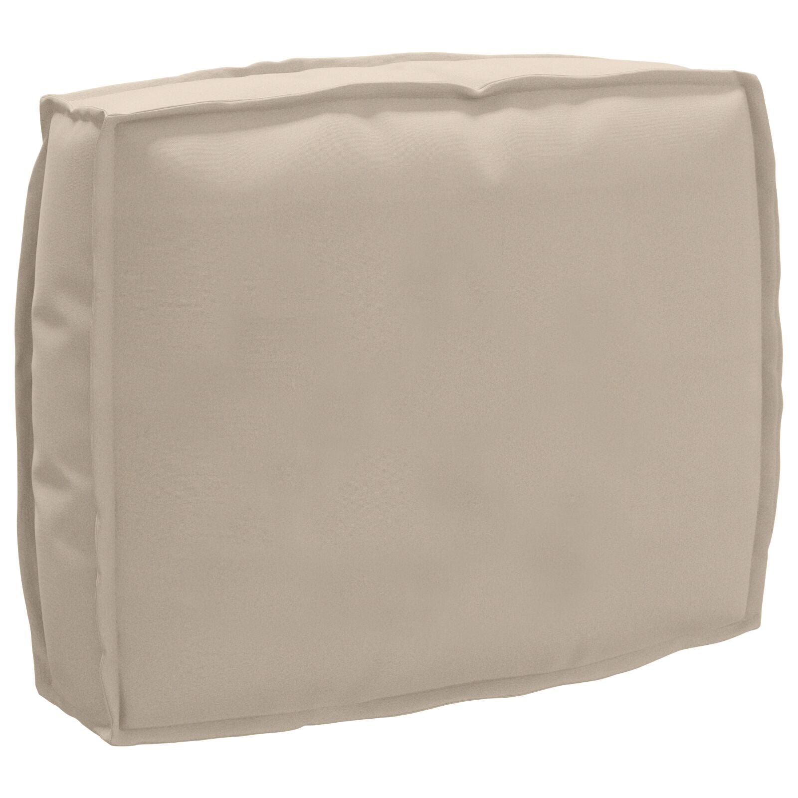 Outdoor Kussen Polyester 50 X 40 X 12 Cm Sofa Kussen Taupe