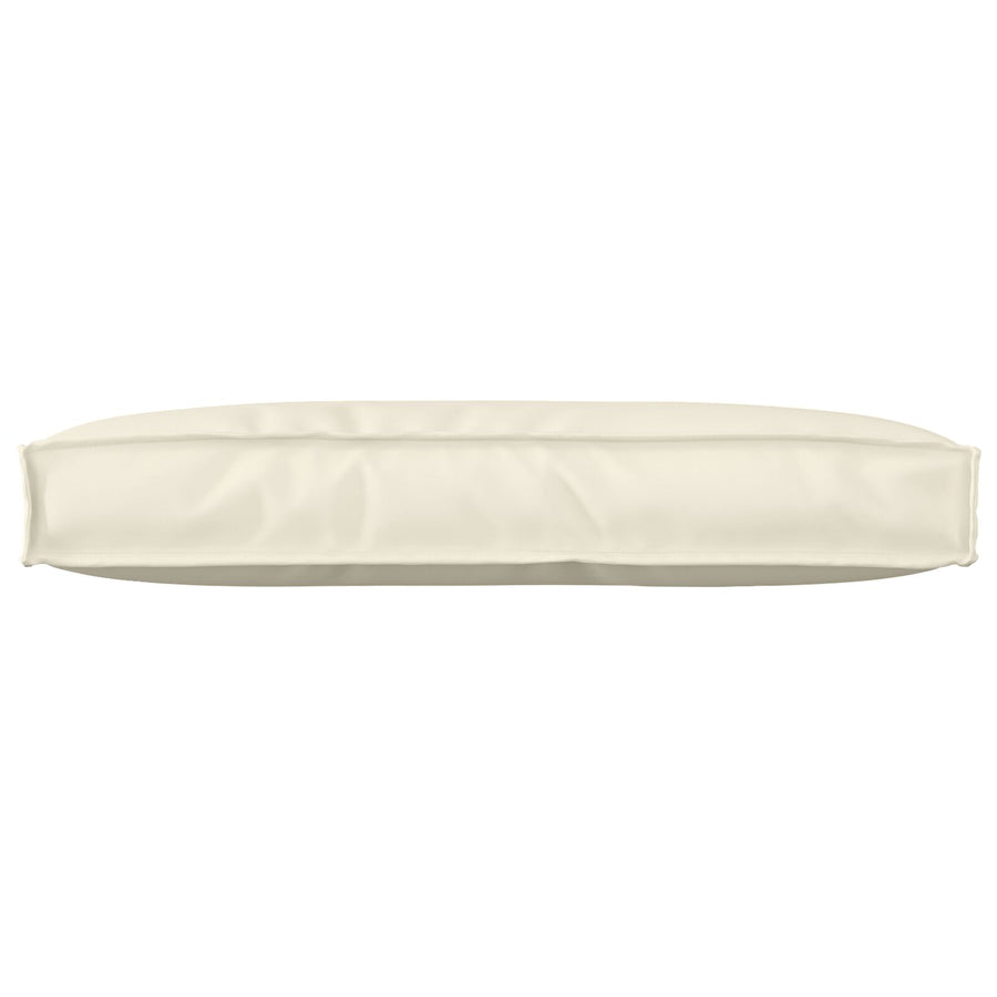 Kussens Polyester 80 X 12 X 40 Cm Kussen Rechthoekig Crème