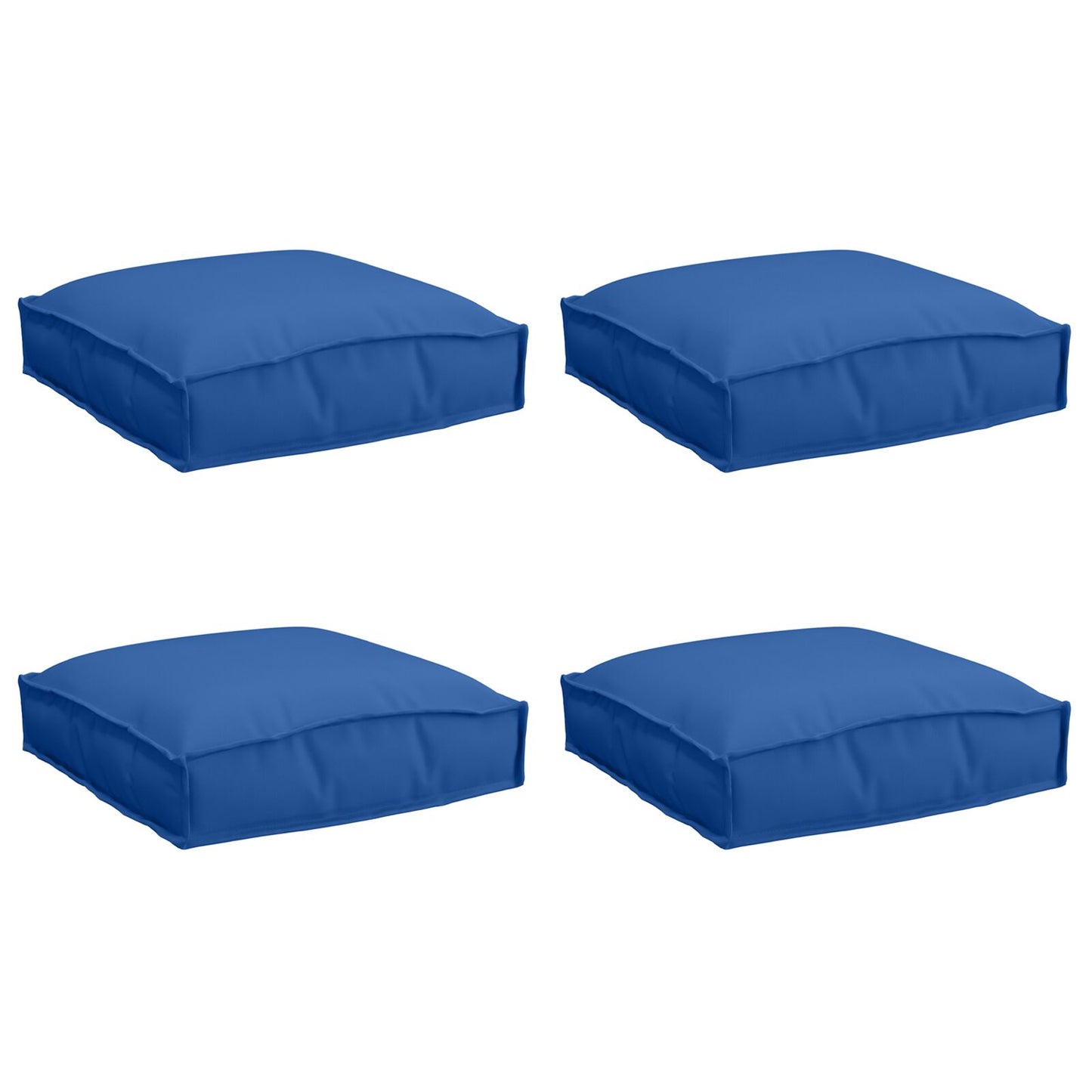 Pallet Kussens Voor Zit 4 Stuks 40X40X8 Cm Oxford Stof Koninklijk blauw