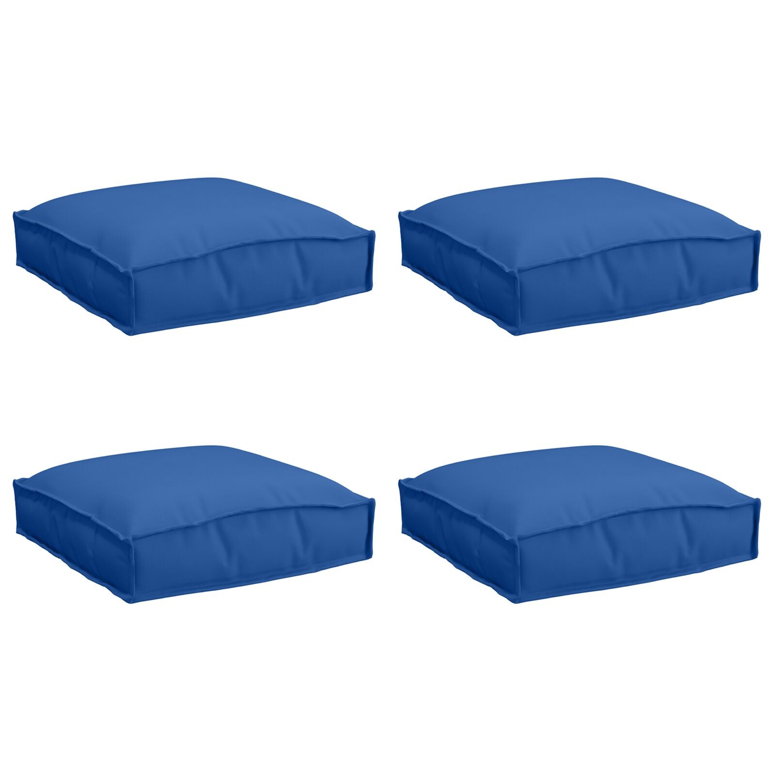 Pallet Kussens Voor Zit 4 Stuks 40X40X8 Cm Oxford Stof Koninklijk blauw