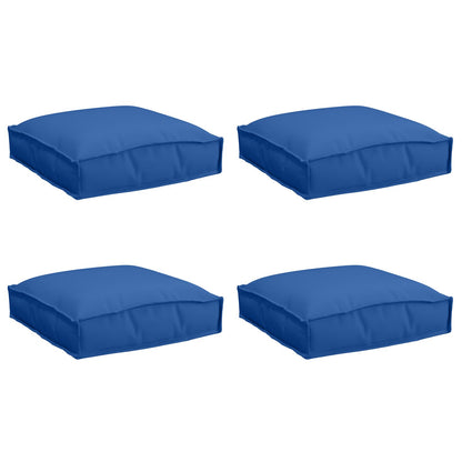 Pallet Kussens Voor Zit 4 Stuks 40X40X8 Cm Oxford Stof Koninklijk blauw