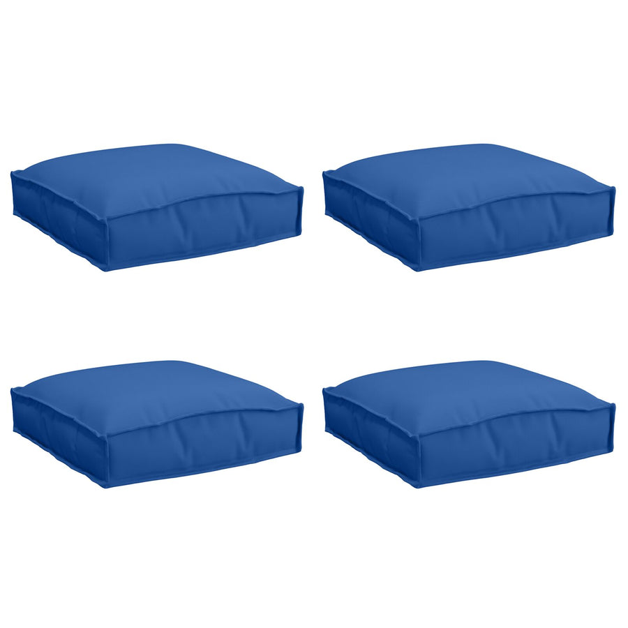 Pallet Kussens Voor Zit 4 Stuks 40X40X8 Cm Oxford Stof Koninklijk blauw