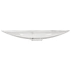 Fruitmand 54x9x10 cm aluminium zilver