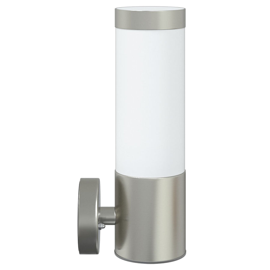 Buitenwandlamp Rvs Ip44 1 Zilver zonder sensor