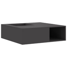 Vuurkorf Met Houtopslag Zwart 100X100X30 Cm Staal Koudgewalst staal/Zwart