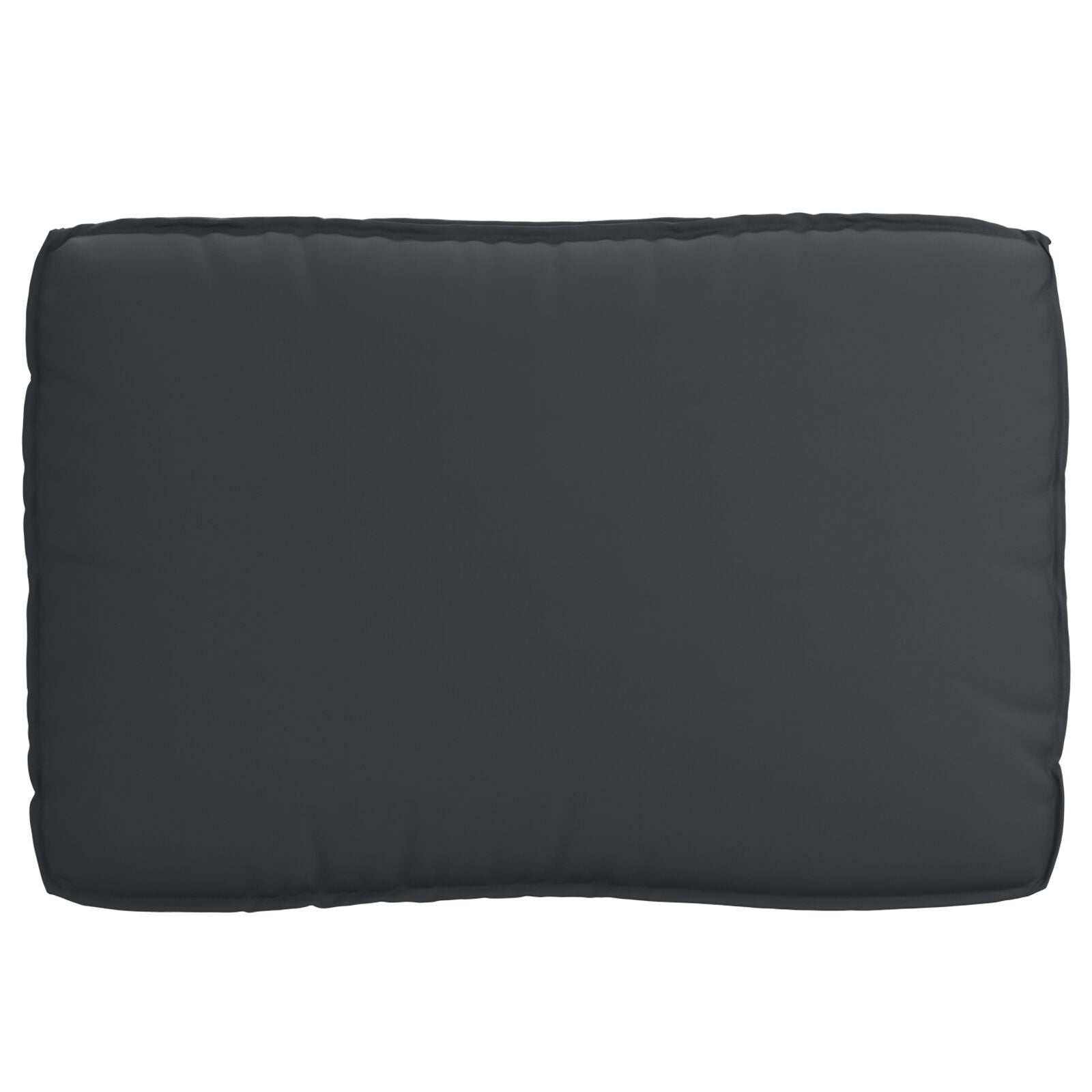 Palletkussen Voor Zit 120X80X12 Cm Oxford Stof Zwart