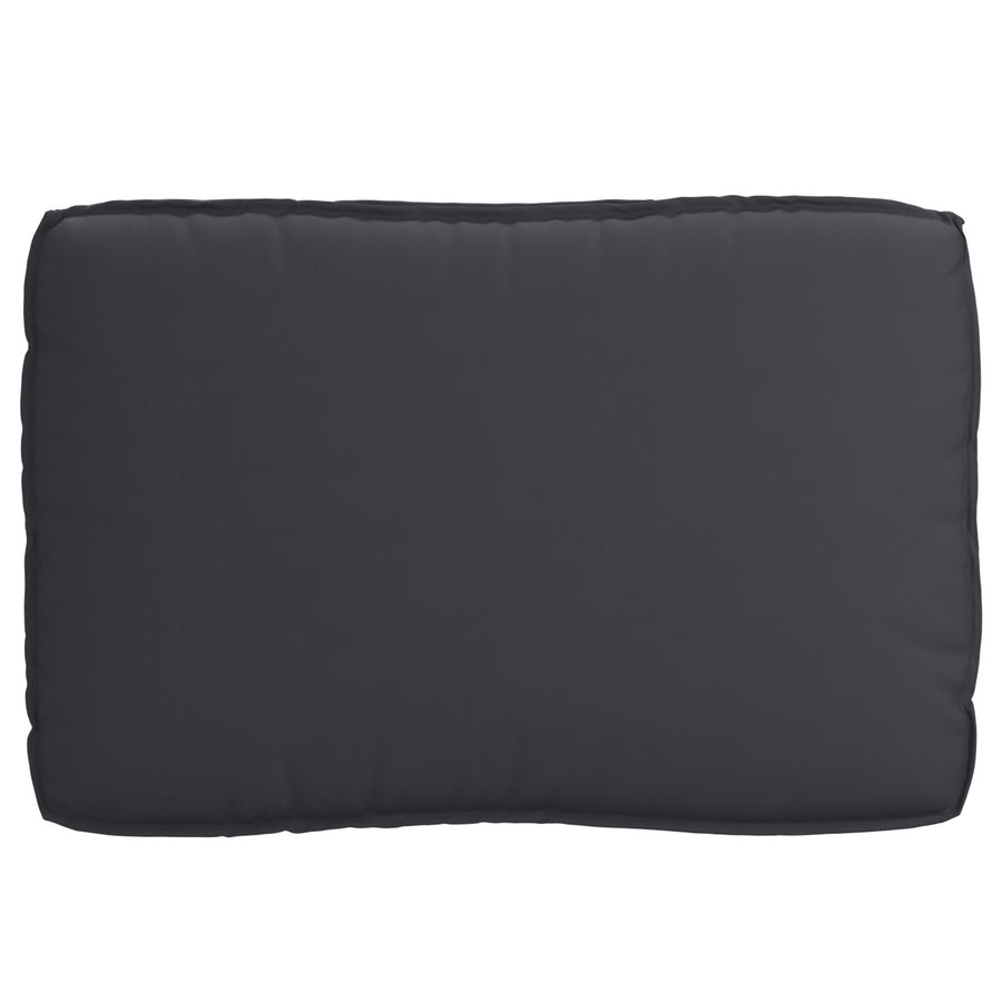 Palletkussen Voor Zit 120X80X12 Cm Oxford Stof Zwart