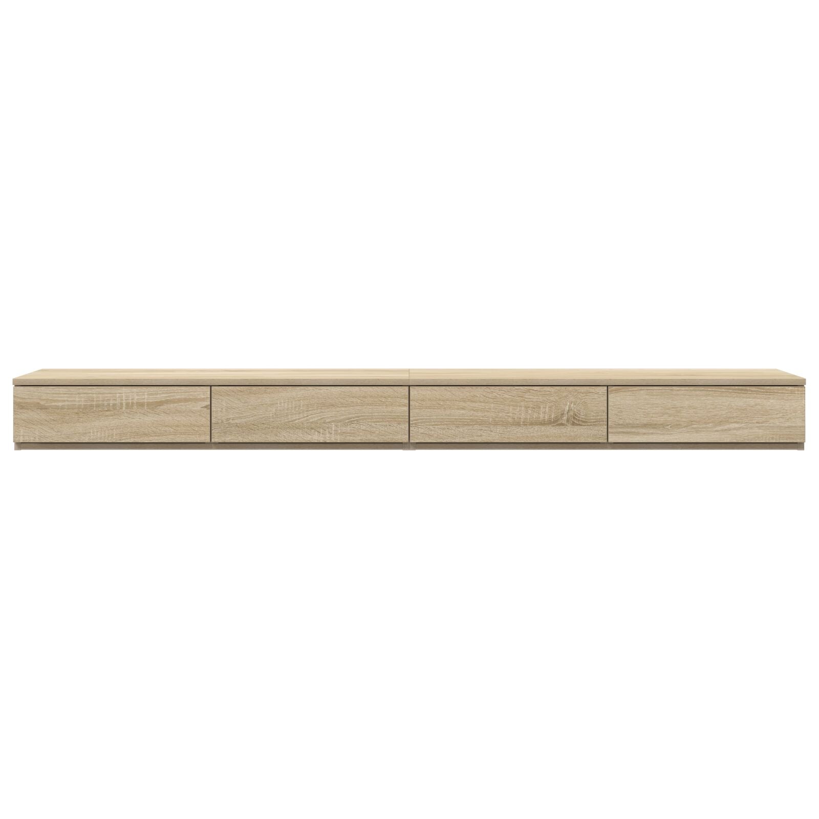 Bedladen Sonoma Eik Geschertificeerd Hout Sonoma eiken 200 x 36,5 x 16,5 cm