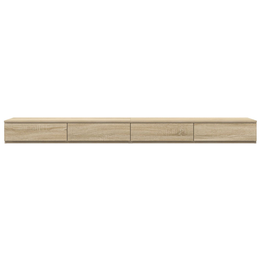 Bedladen Sonoma Eik Geschertificeerd Hout Sonoma eiken 200 x 36,5 x 16,5 cm