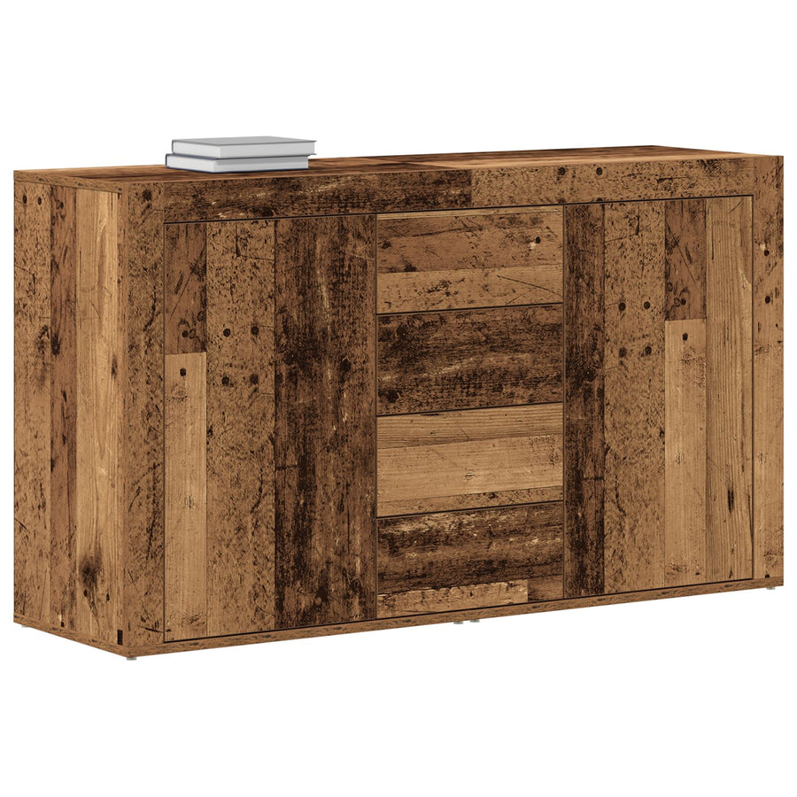Dressoir Oud Hout Massief Gerecycled Hout 120 X 36 X 69 Cm