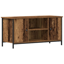 Tv-Meubel Oud Hout 100X40X50 Cm Geprefabriceerd Hout En Staal