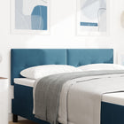 Headboard Dark Blue 160 cm Velvet