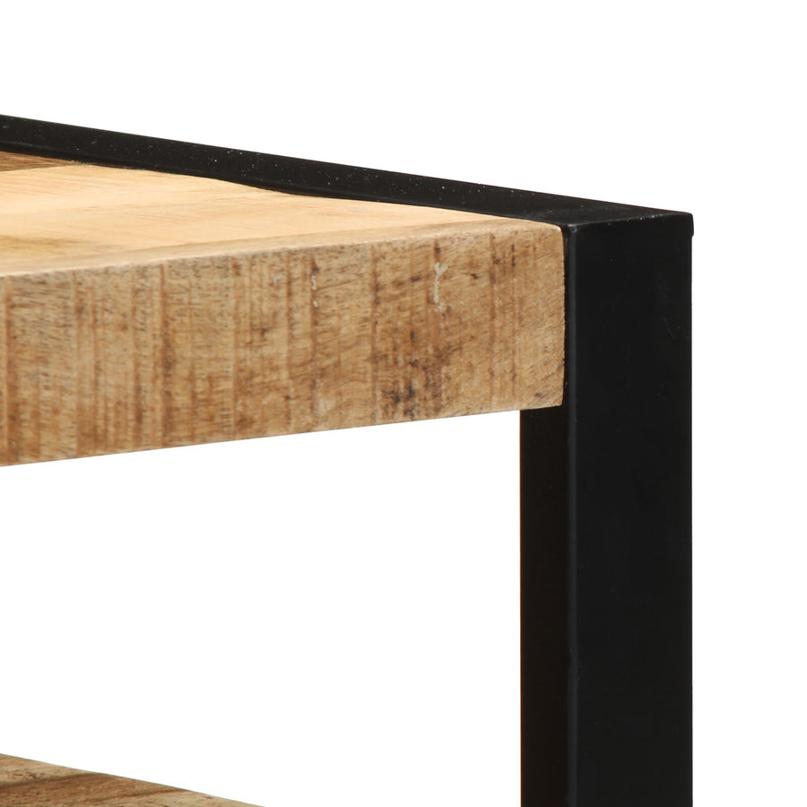 Badkast 55X35X60 Cm Massief Ruw Hout Massief ruw mangohout