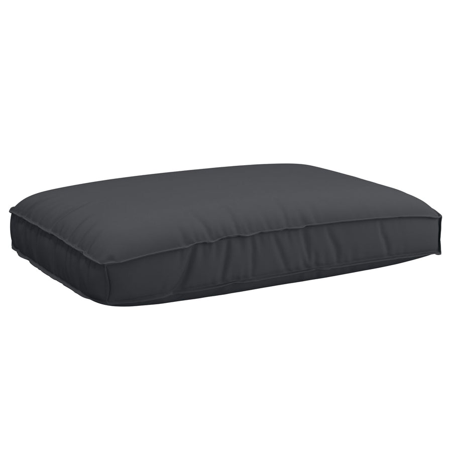 Palletkussen Voor Zit 120X80X12 Cm Oxford Stof Zwart